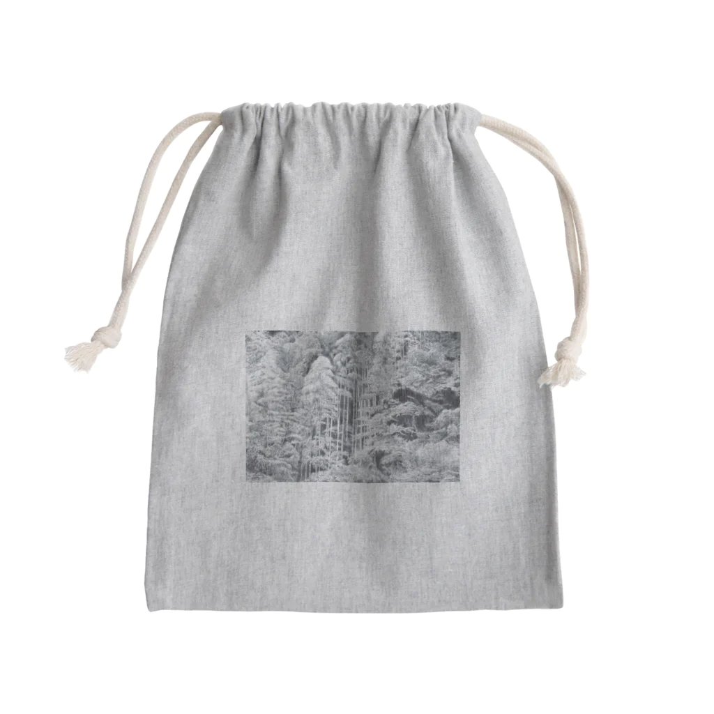 チャンポンショップのボールペンの森 Mini Drawstring Bag