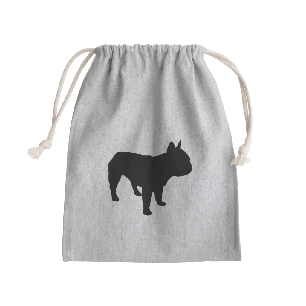 K7mのフレブルシルエット Mini Drawstring Bag