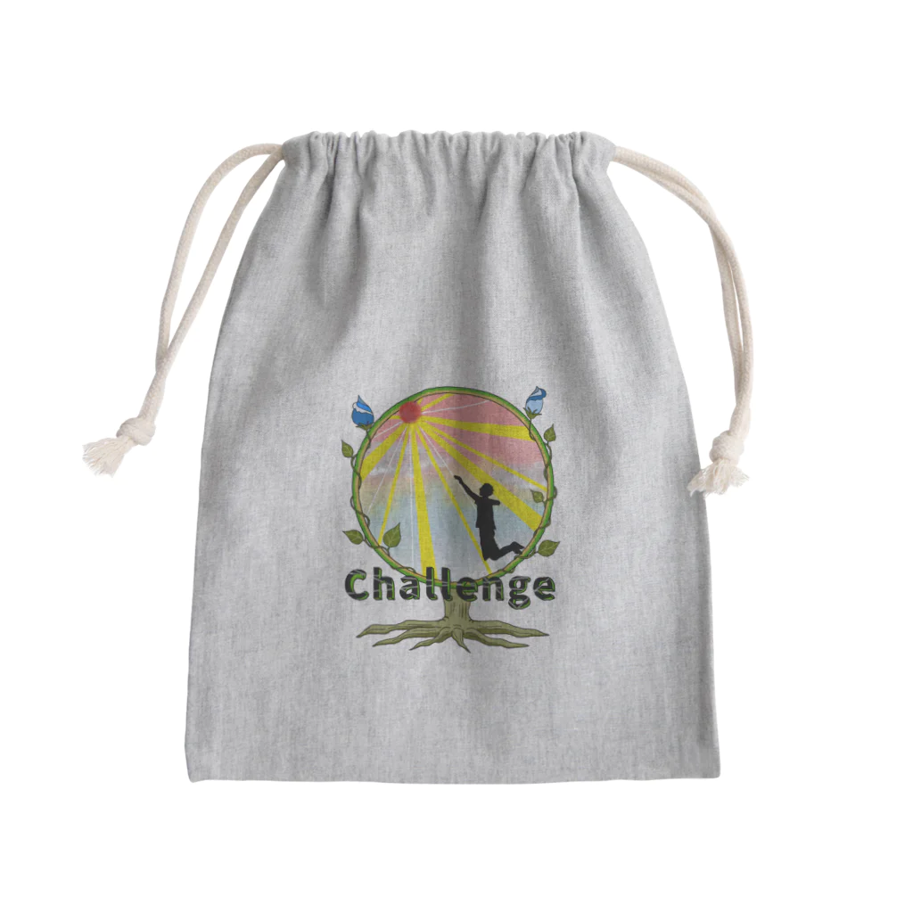 miritakaの時間のチャレンジ Mini Drawstring Bag