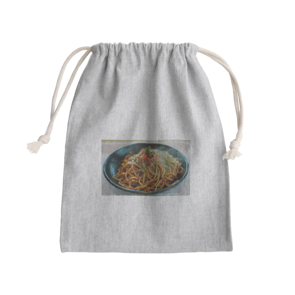 guu.の焼きそば Mini Drawstring Bag