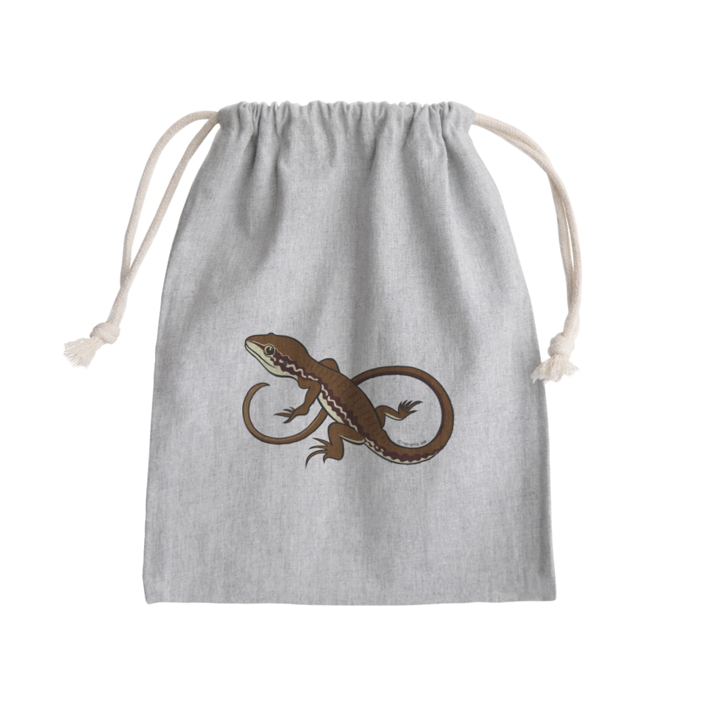 Dragon's Gateグッズのニホンカナヘビ Mini Drawstring Bag