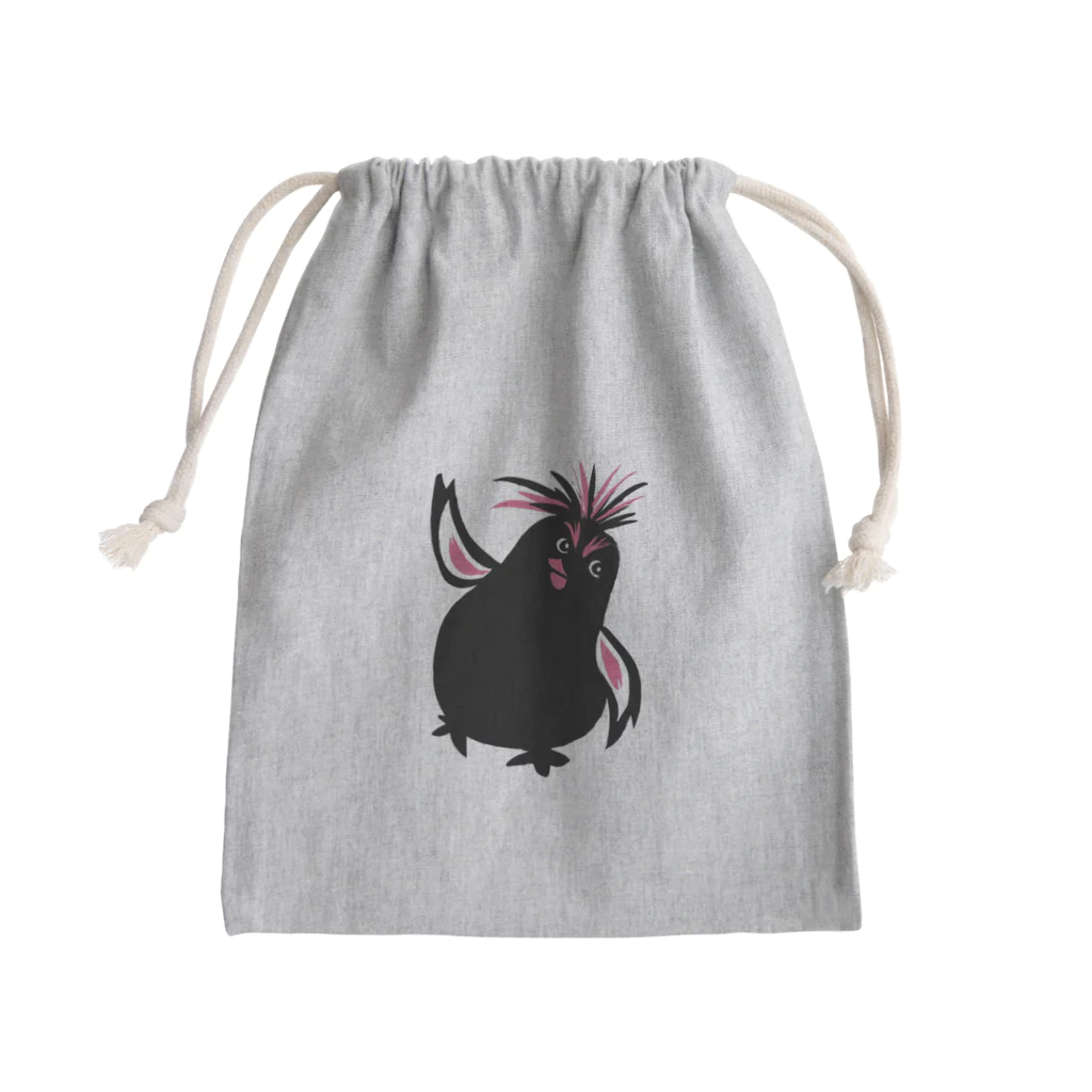 魚好きあつまれ！#かまととちゃん　#かまぼこママのlovelyペンギン君 Mini Drawstring Bag