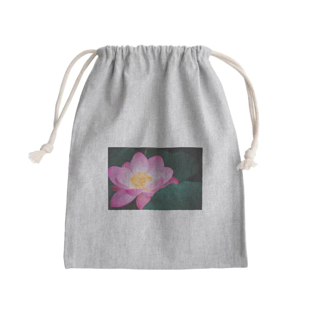 日常の一コマの蓮 Mini Drawstring Bag