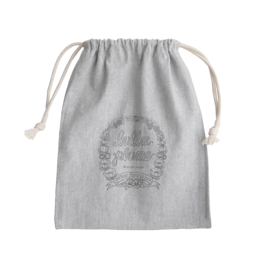 ＰＬＵＭＥＬＵＭＯのlullm plume Mini Drawstring Bag