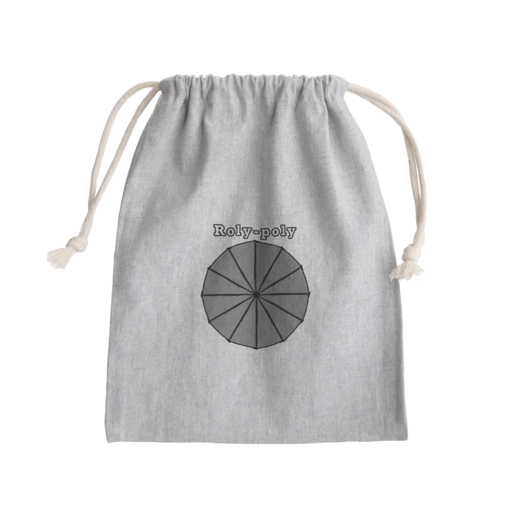 こんぶはだのRoly-poly（ダンゴムシ） Mini Drawstring Bag