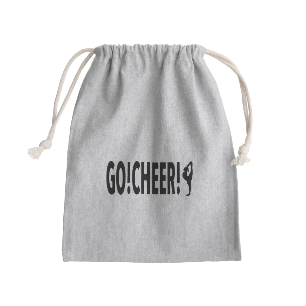 CheerKawaii！のチアシルエット(黒) Mini Drawstring Bag