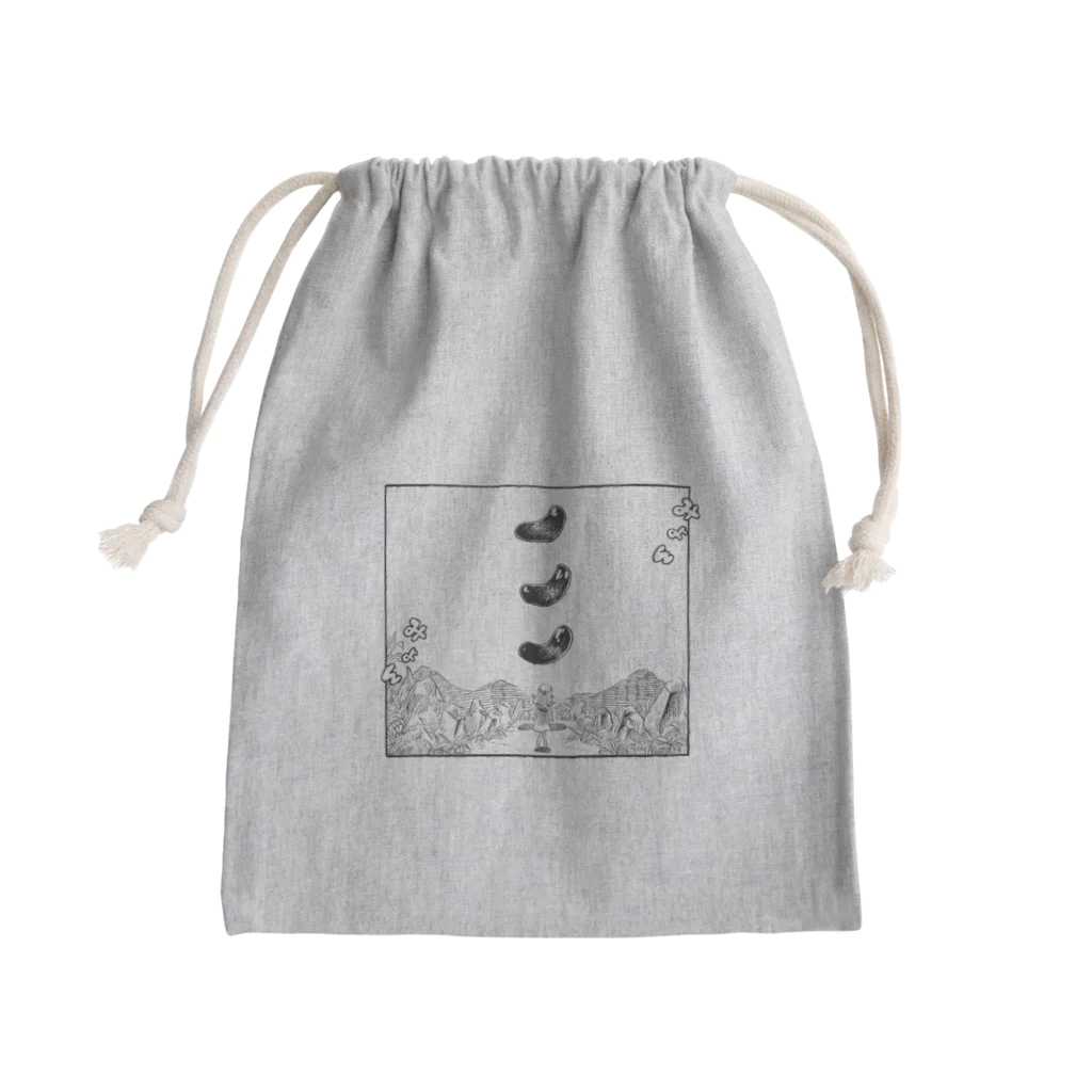 紫山四子のみょんみょん Mini Drawstring Bag