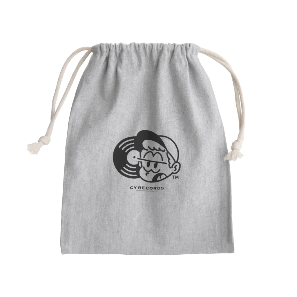 マチダタケルのSUZURIのお店のCY RECORDS Mini Drawstring Bag