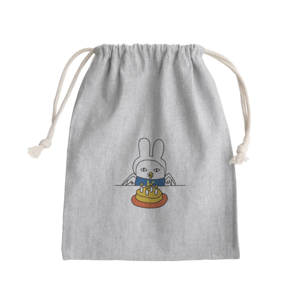 ふぁくトリのデザイン部屋のミッフィーのコスプレをするふぁくトリ Mini Drawstring Bag