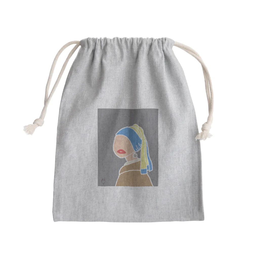 shix2のパールのお姉さん (ノーマル) Mini Drawstring Bag