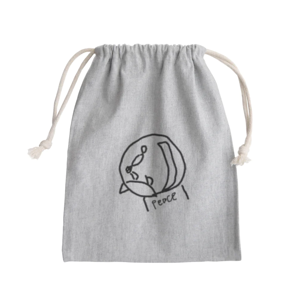 Renのらぶあんとぴーす Mini Drawstring Bag