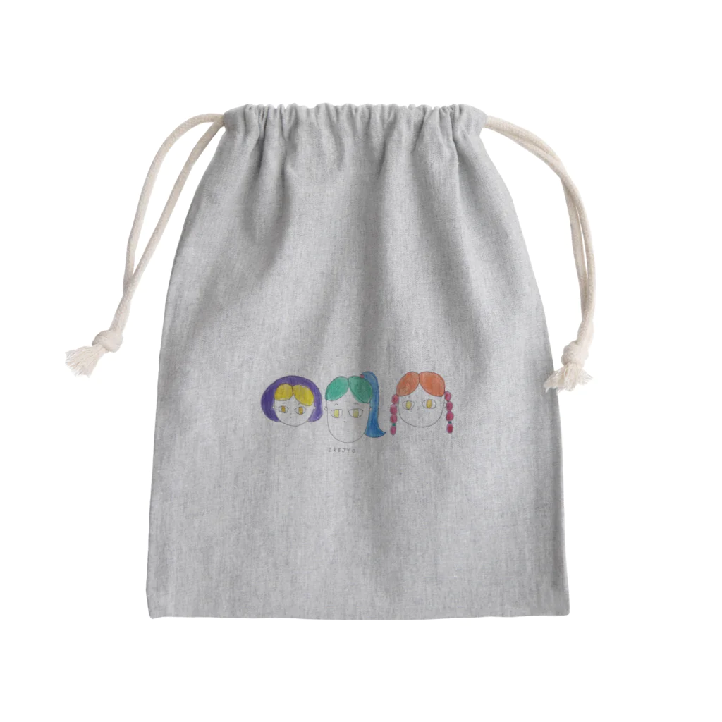 イケジョのイケジョ Mini Drawstring Bag