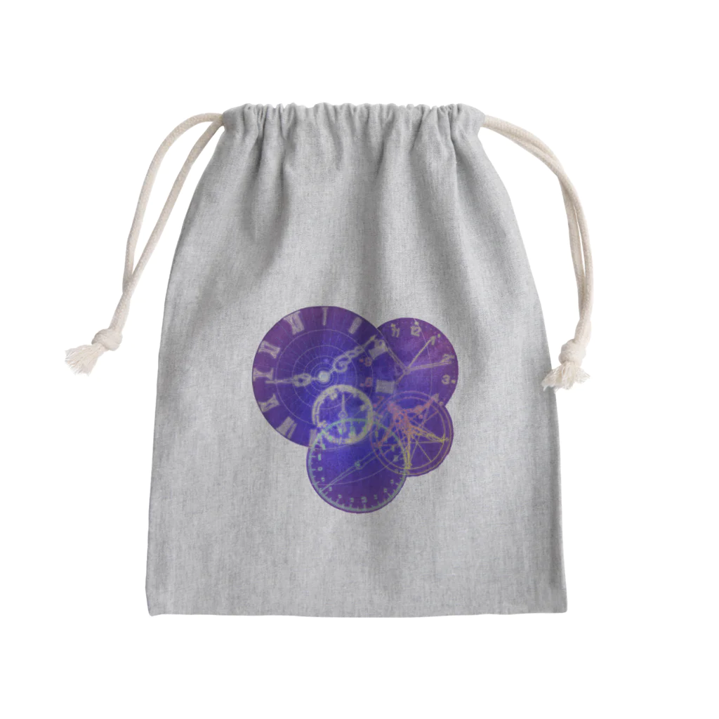 石田 汲のmelting time#1 Mini Drawstring Bag