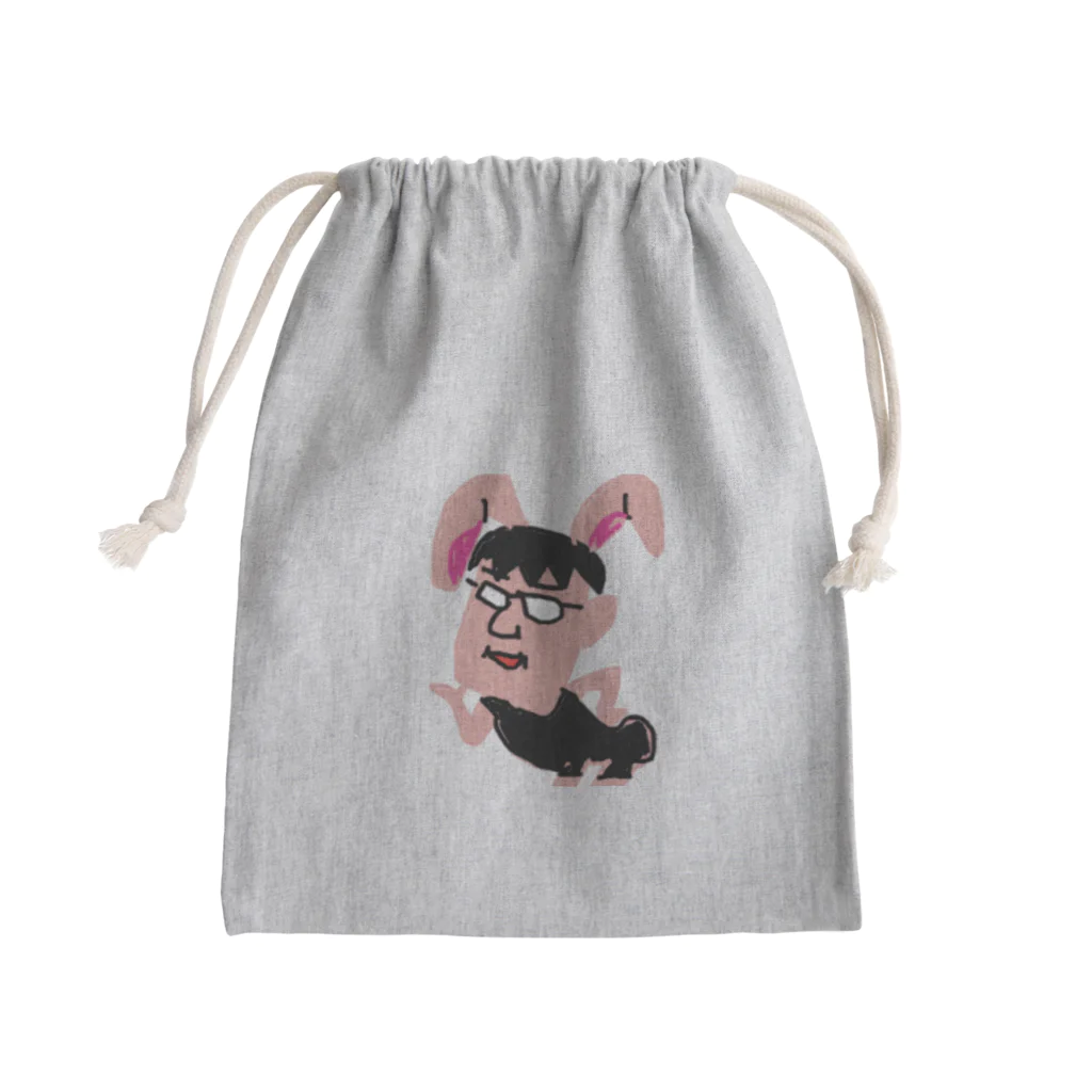 sedyin0210のうさ耳を着けたおじいちゃん Mini Drawstring Bag