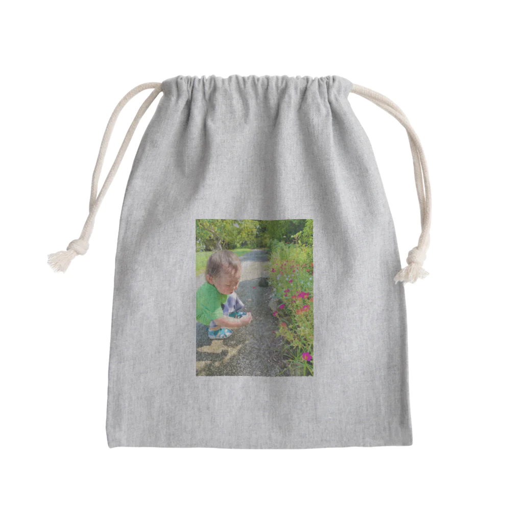 ぺんぎんの崎原公園でお散歩 Mini Drawstring Bag