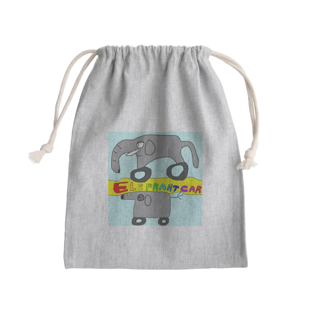 ジェラルド•マック! Gerald Macのエレファントカー1号・2号 Mini Drawstring Bag