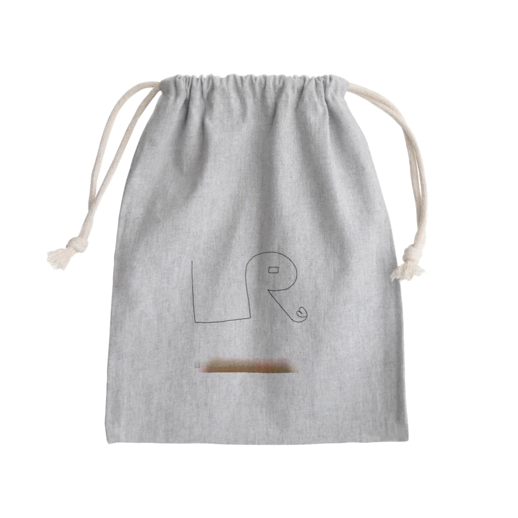 thisis ꨄONE LÖVËꨄのLR Mini Drawstring Bag