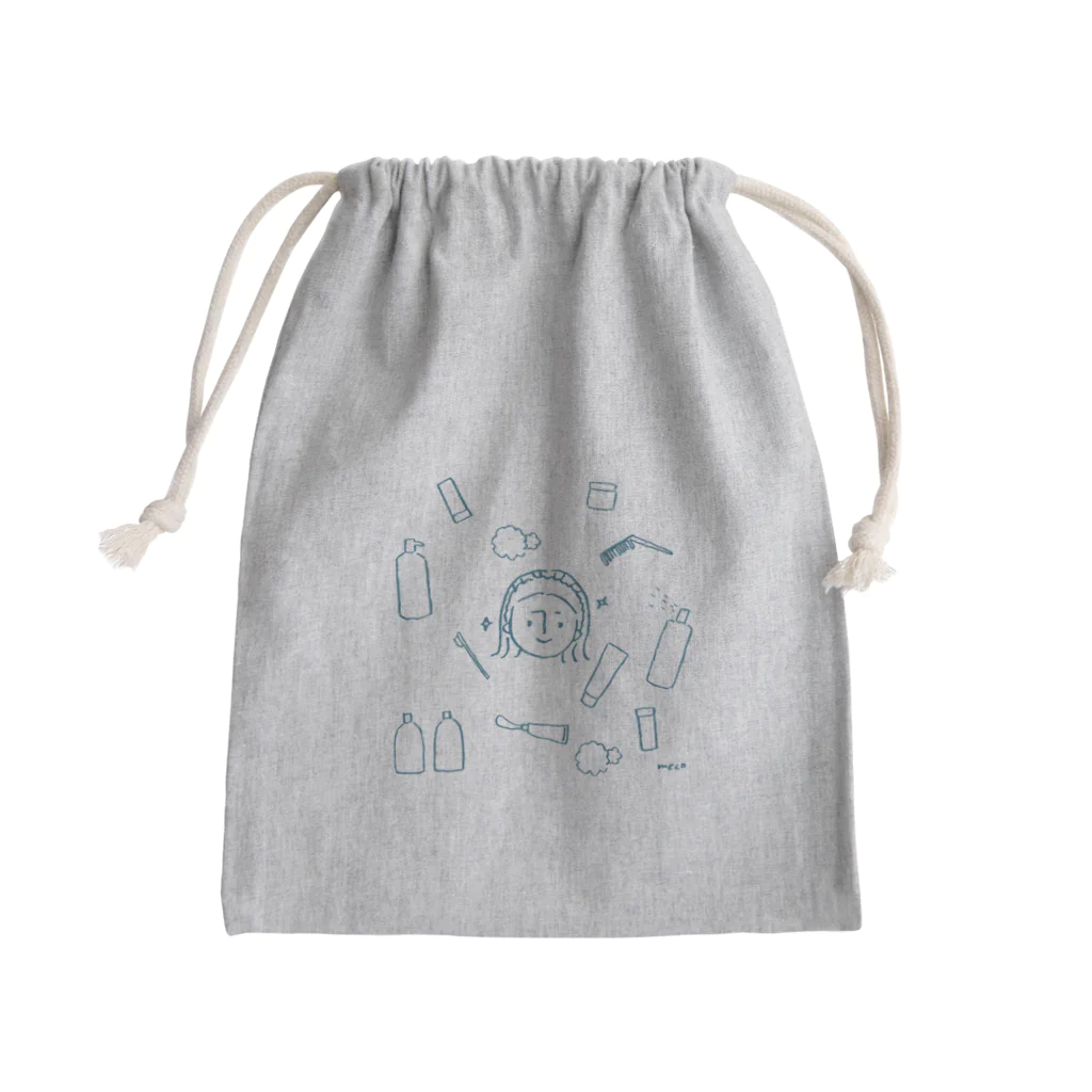 koharuのおとまりぶくろ Mini Drawstring Bag