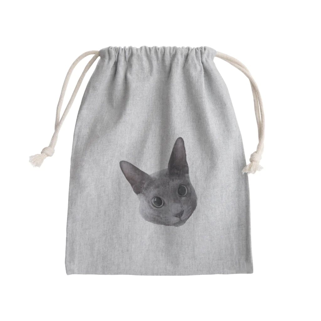 Vermeer-ふぇるめーるのふぇるくん　まんまるおめめ Mini Drawstring Bag