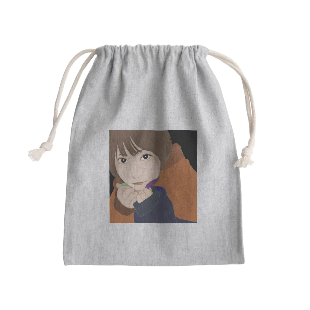 ハナナチョビンソン・D・プルルペロッチの彼女な子 Mini Drawstring Bag