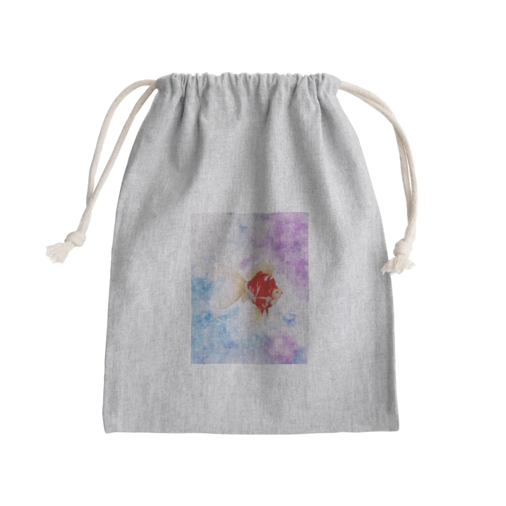 金魚屋喜楽美の越後の華 Mini Drawstring Bag