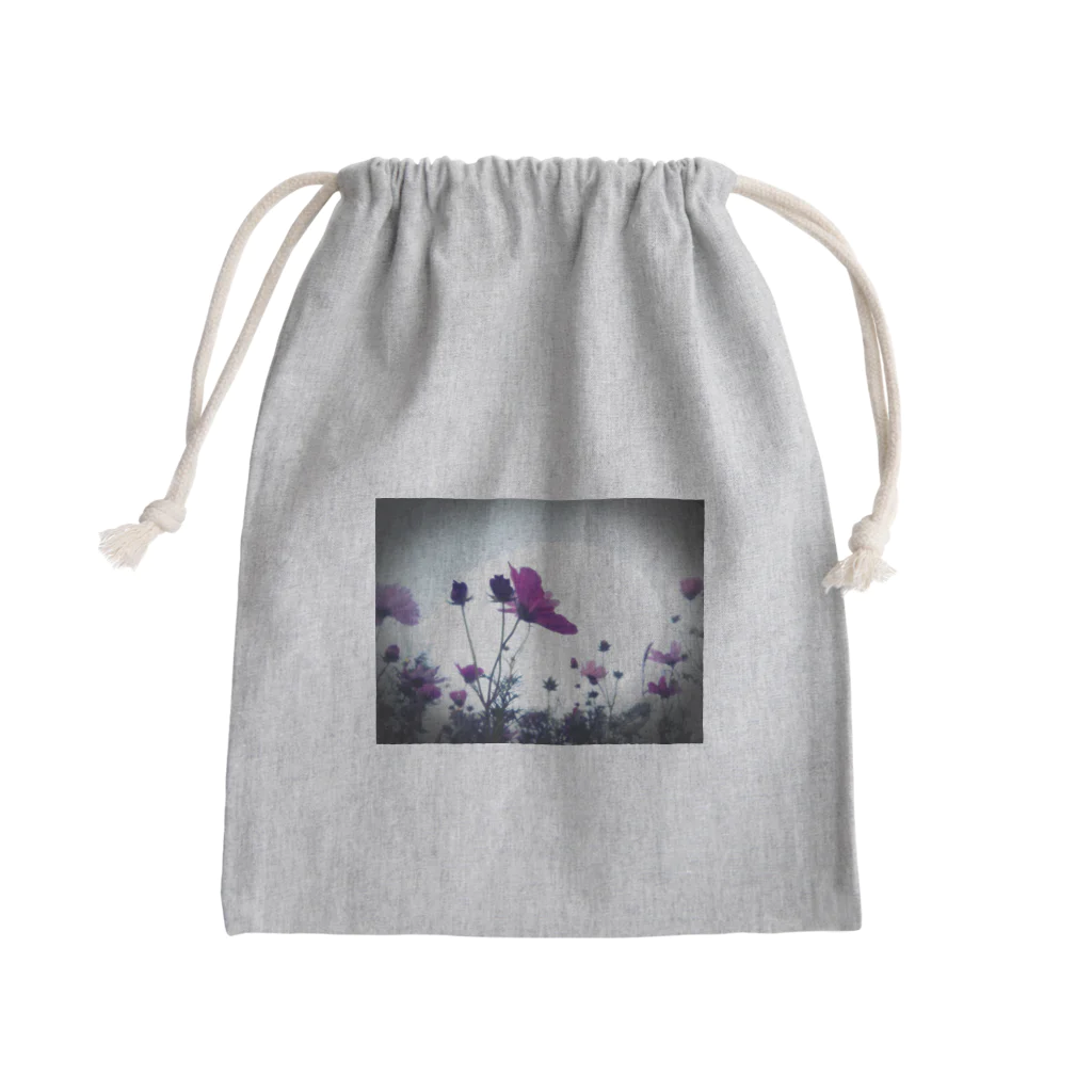 No Is #9の#002 / Flower Mini Drawstring Bag