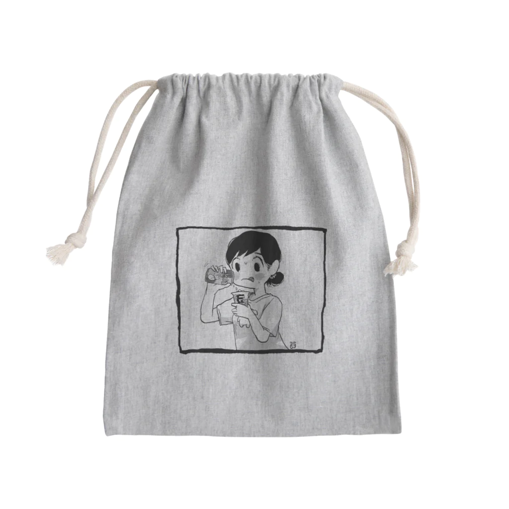 にくまん子の夏のドーピングT Mini Drawstring Bag