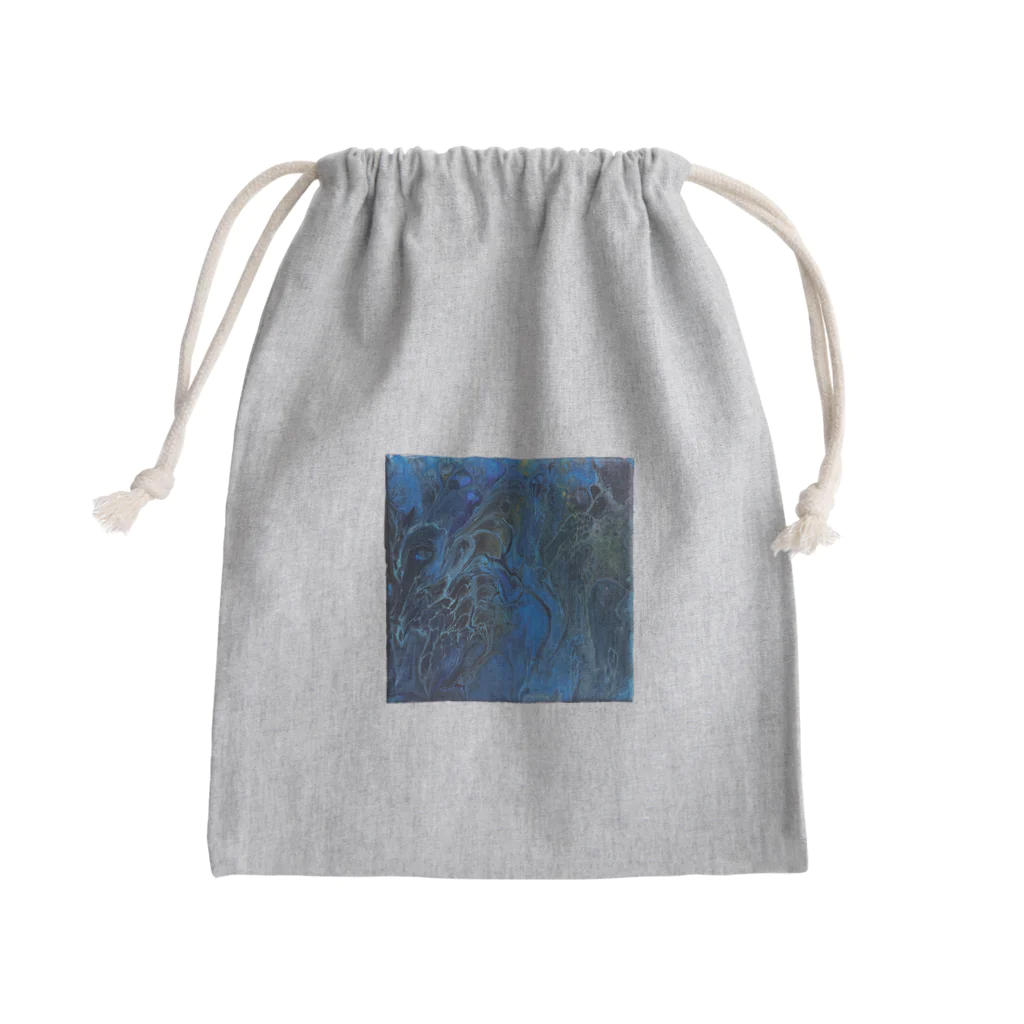 問題の海亀の亡き骸 Mini Drawstring Bag