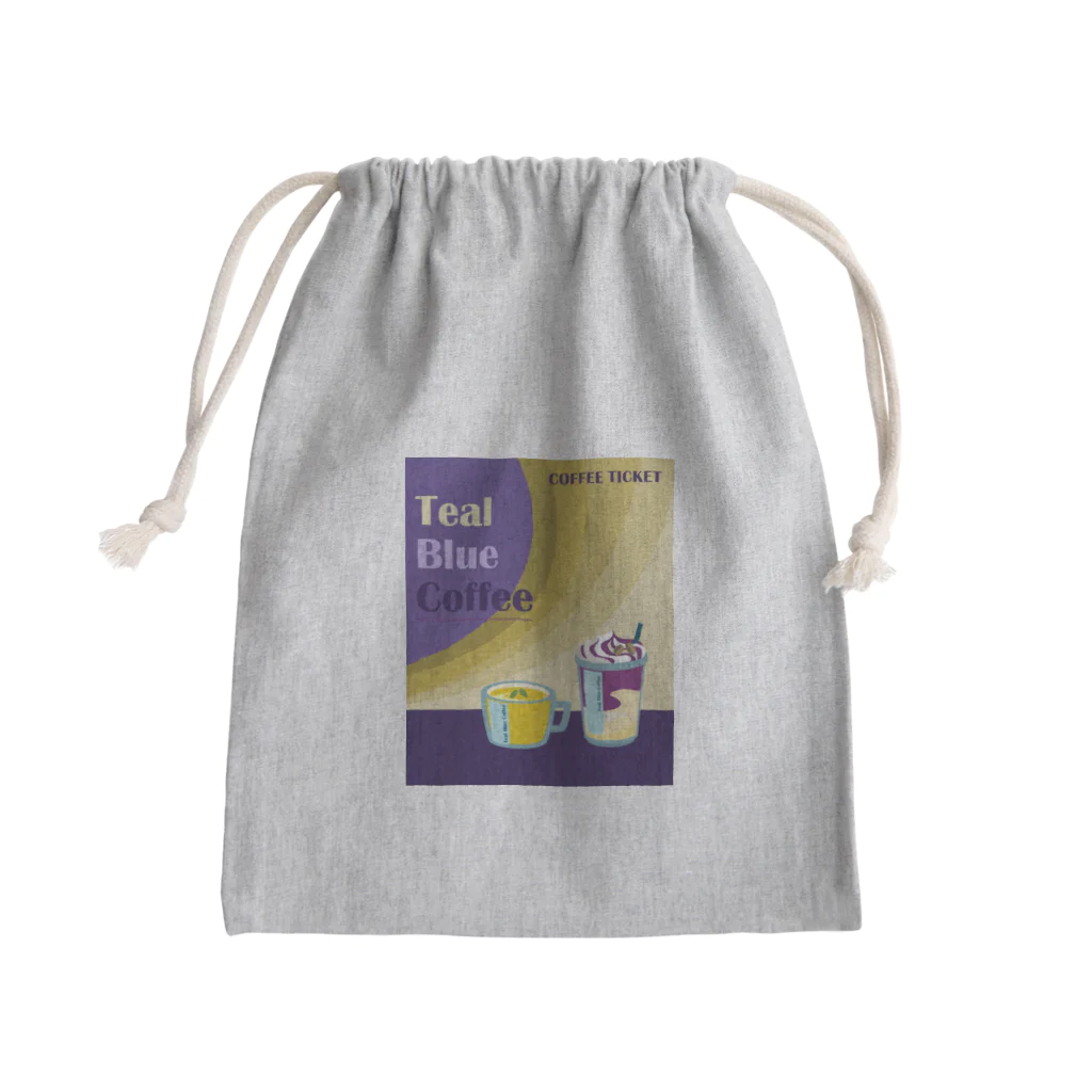 Teal Blue CoffeeのAutumn Fair Mini Drawstring Bag