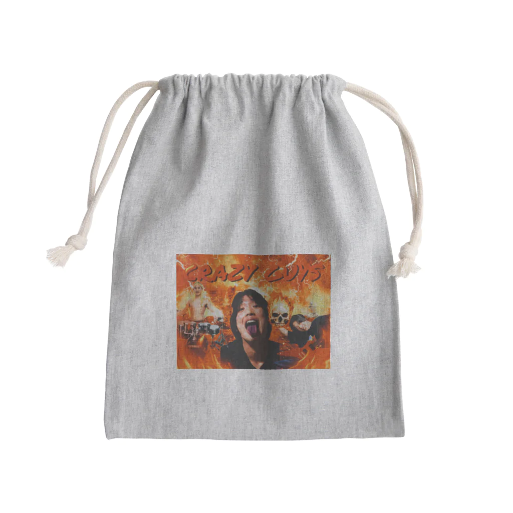 crazy guysのcrazy band Mini Drawstring Bag