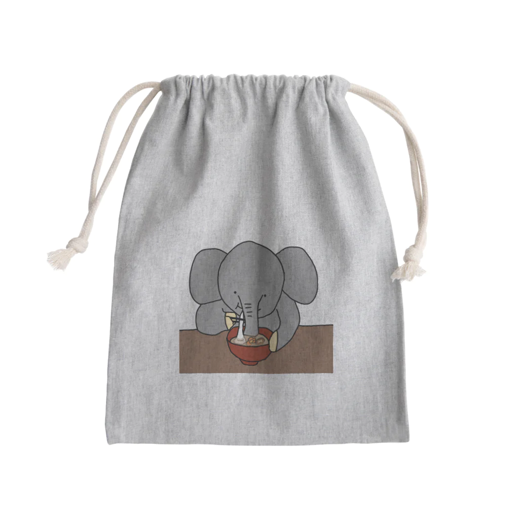 ＋Whimsyのお雑煮だぞう Mini Drawstring Bag