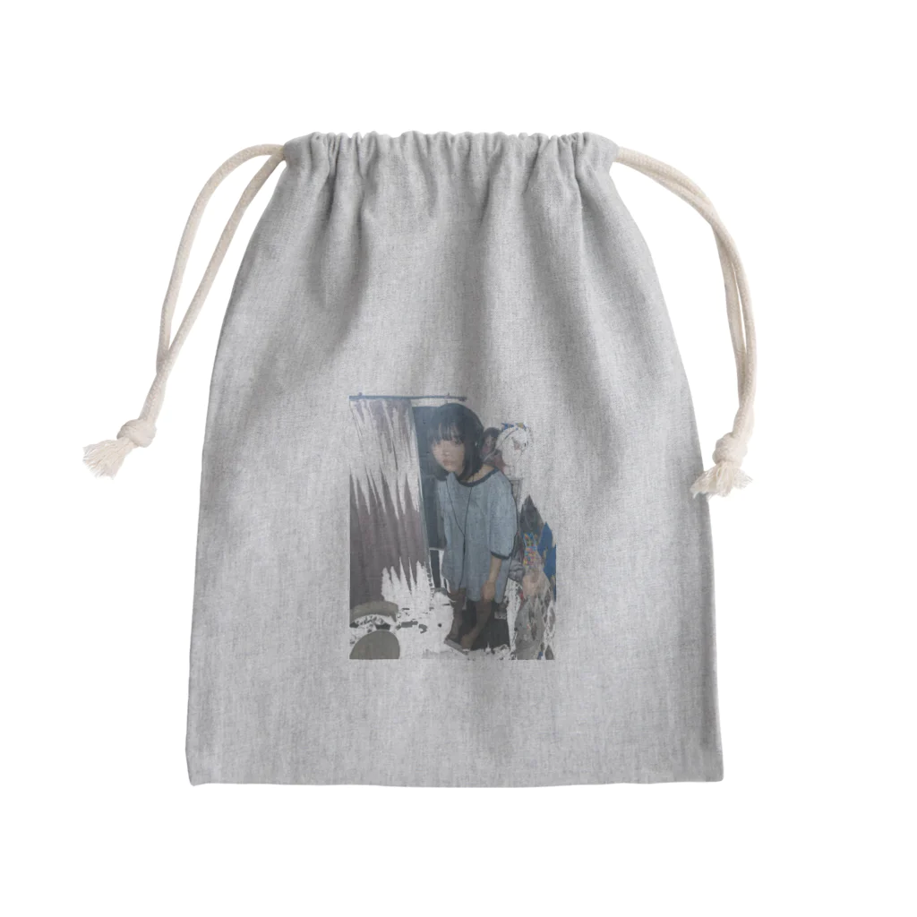 金井球 知らねえ単語のガン飛ばし Mini Drawstring Bag