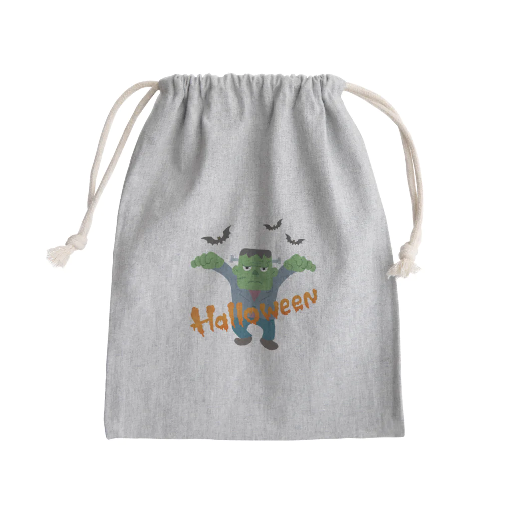 mincruのHALLOWEEN_フランケンシュタイン Mini Drawstring Bag