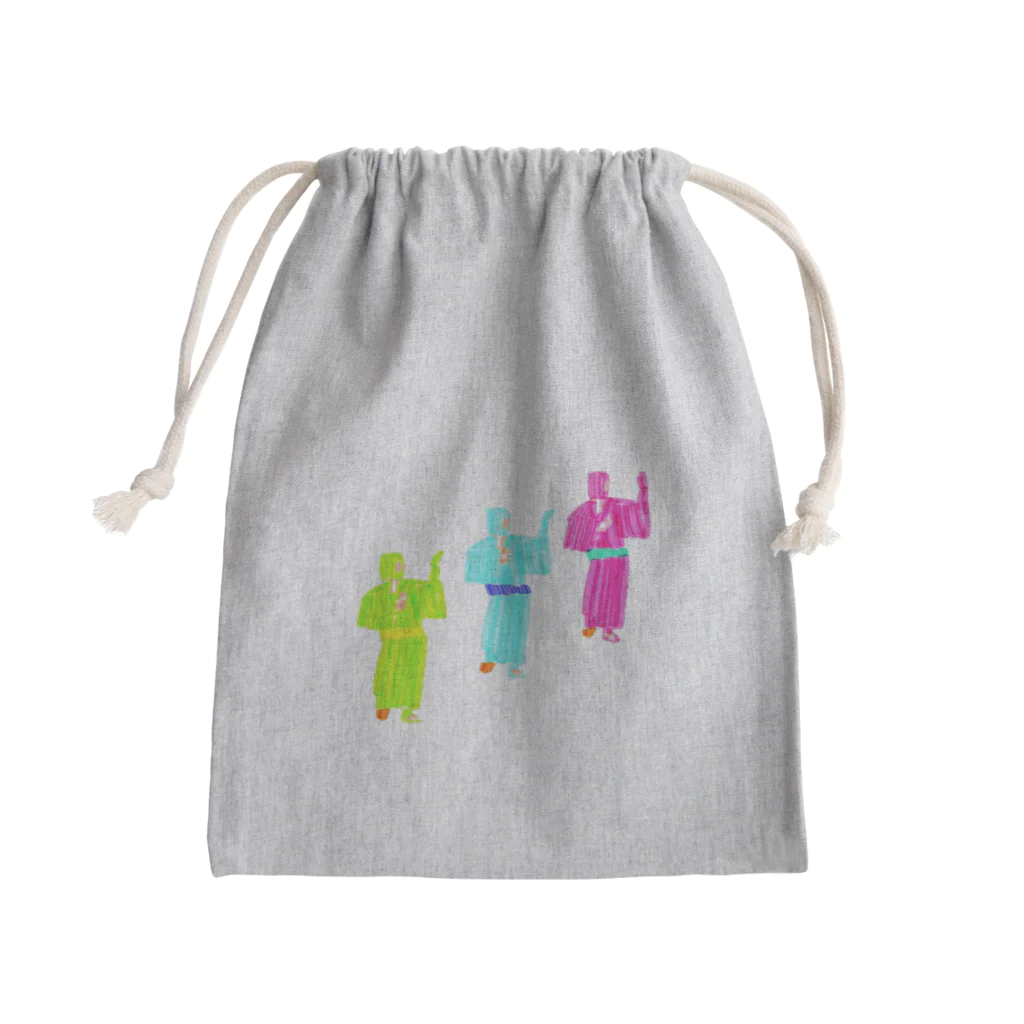 オユちゃん♨のBon dancers Mini Drawstring Bag
