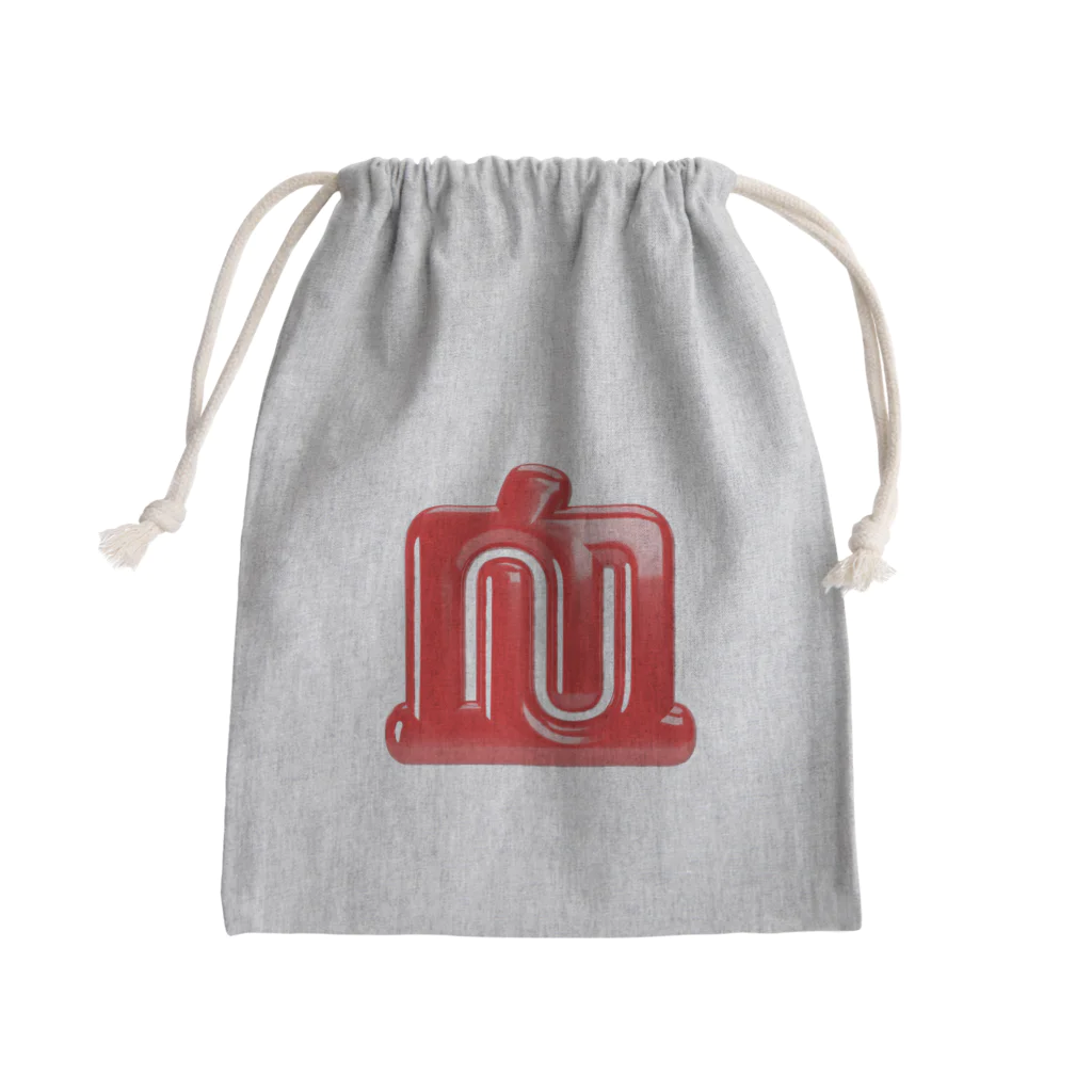 DESTROY MEの血 Mini Drawstring Bag