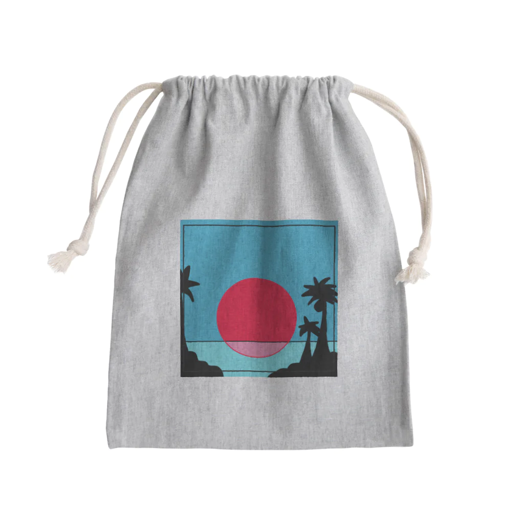 cardboardartzのsunrise Mini Drawstring Bag