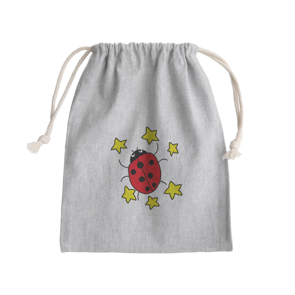 OGUSHIのてんとう虫 Mini Drawstring Bag