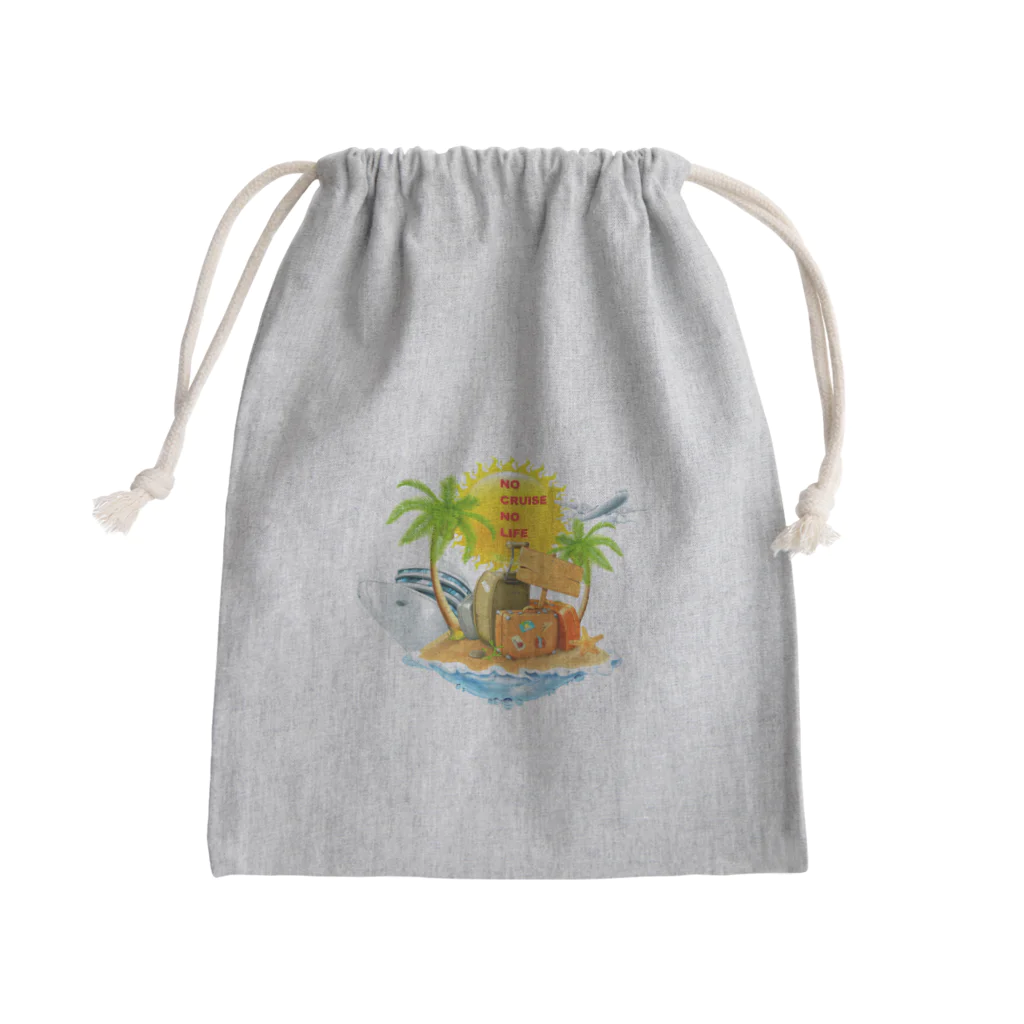 NO CRUISE NO LIFEのNO CRUISE NO LIFE Mini Drawstring Bag