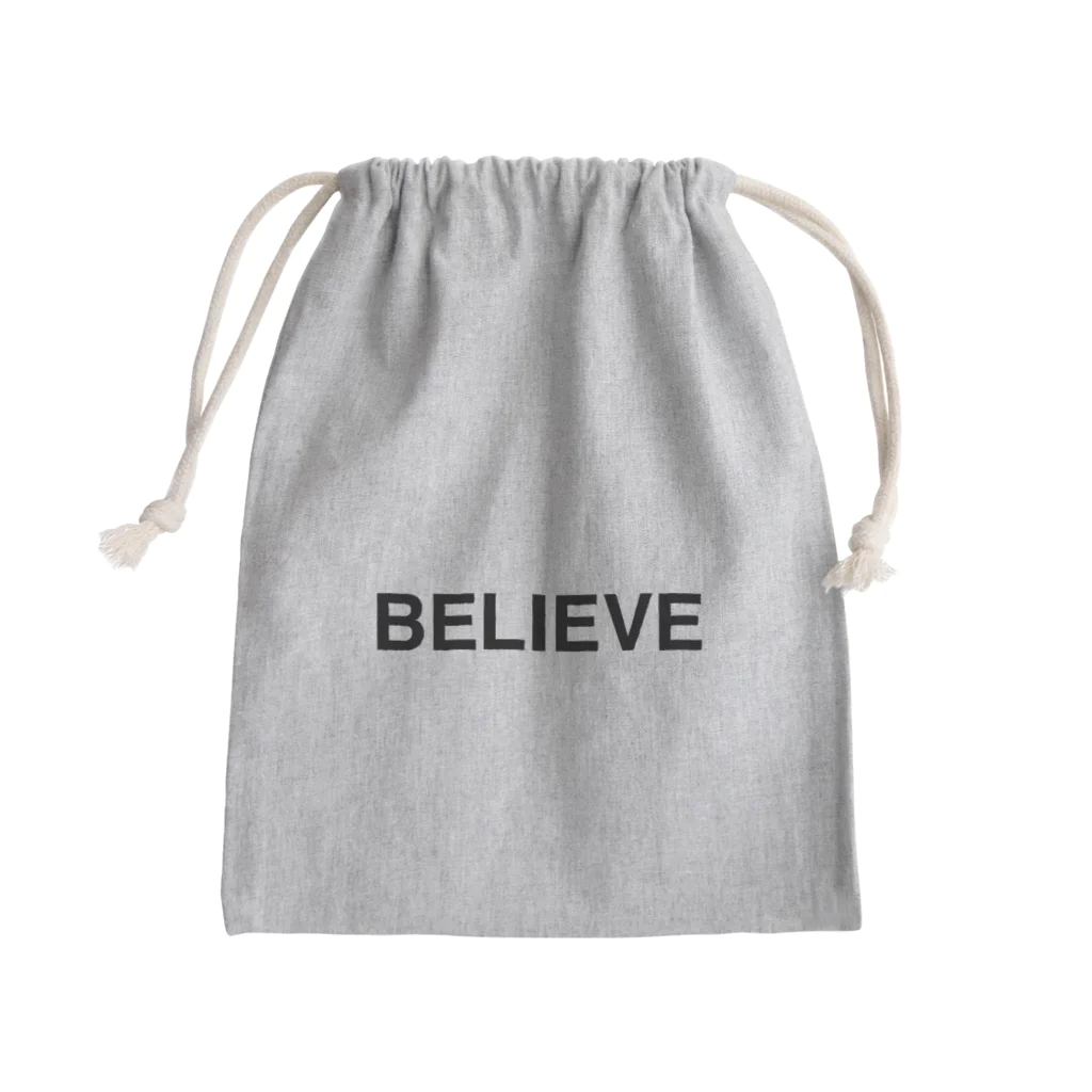 TOKYO LOGOSHOP 東京ロゴショップのBELIEVE-ビリーブ- きんちゃく