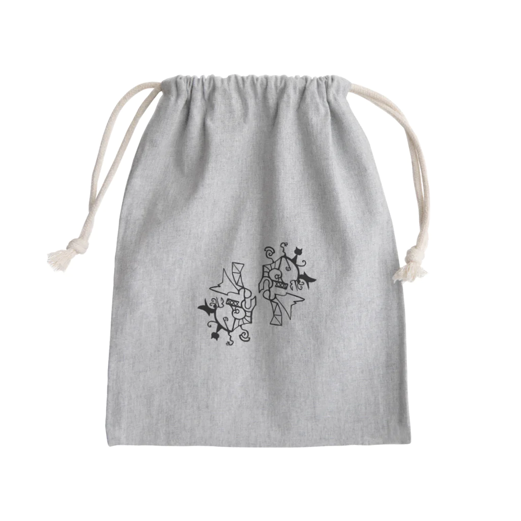 講和淵衝＠削り妖怪の偶像の夢 Mini Drawstring Bag