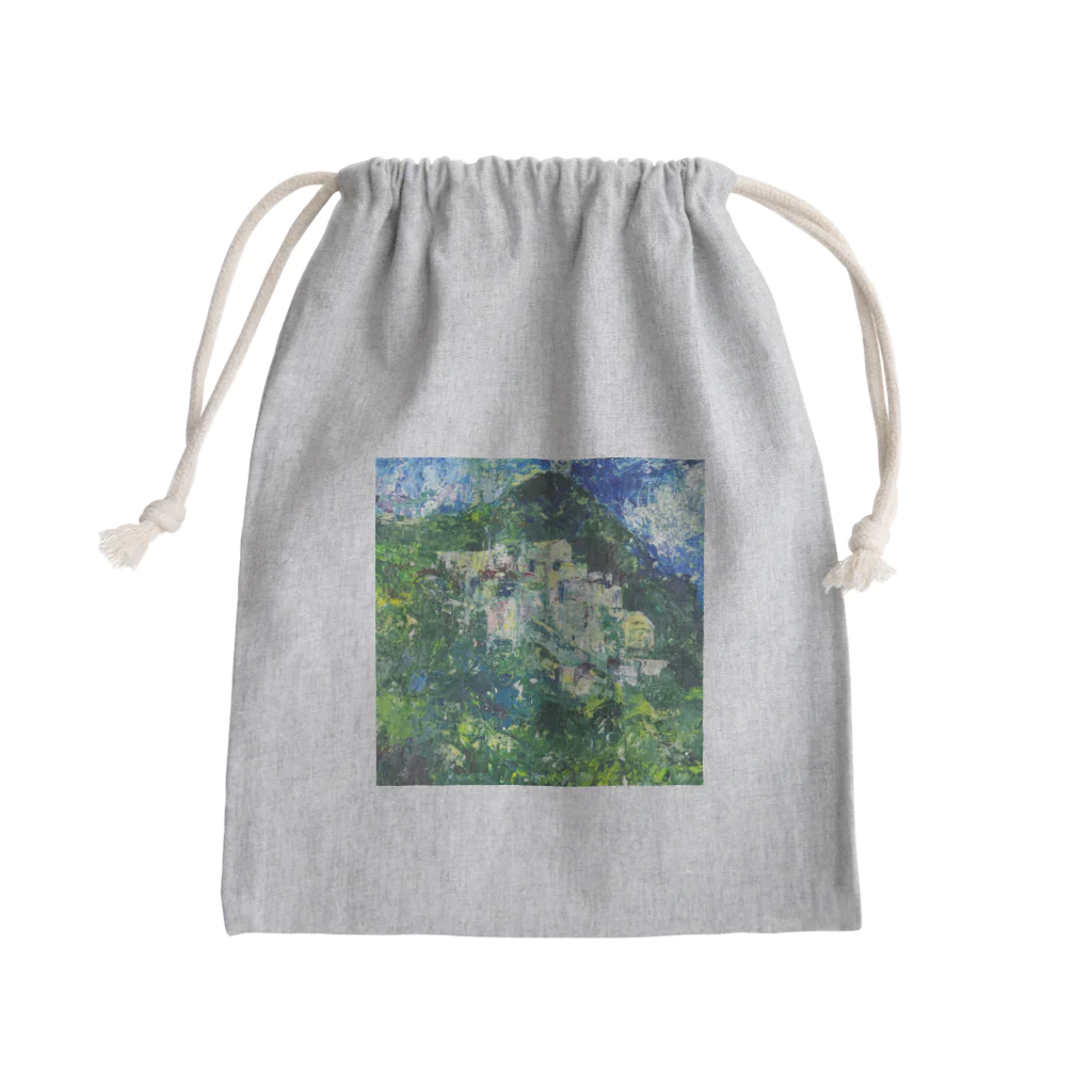 おおばさくらのgoods shopのmountain Mini Drawstring Bag