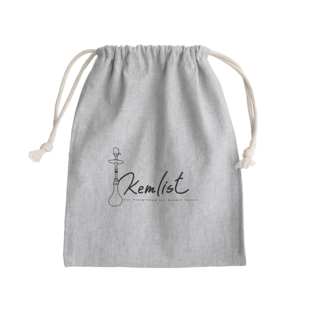 kemlist × .chillsourceのKemlist BottleLogo 21AW Mini Drawstring Bag