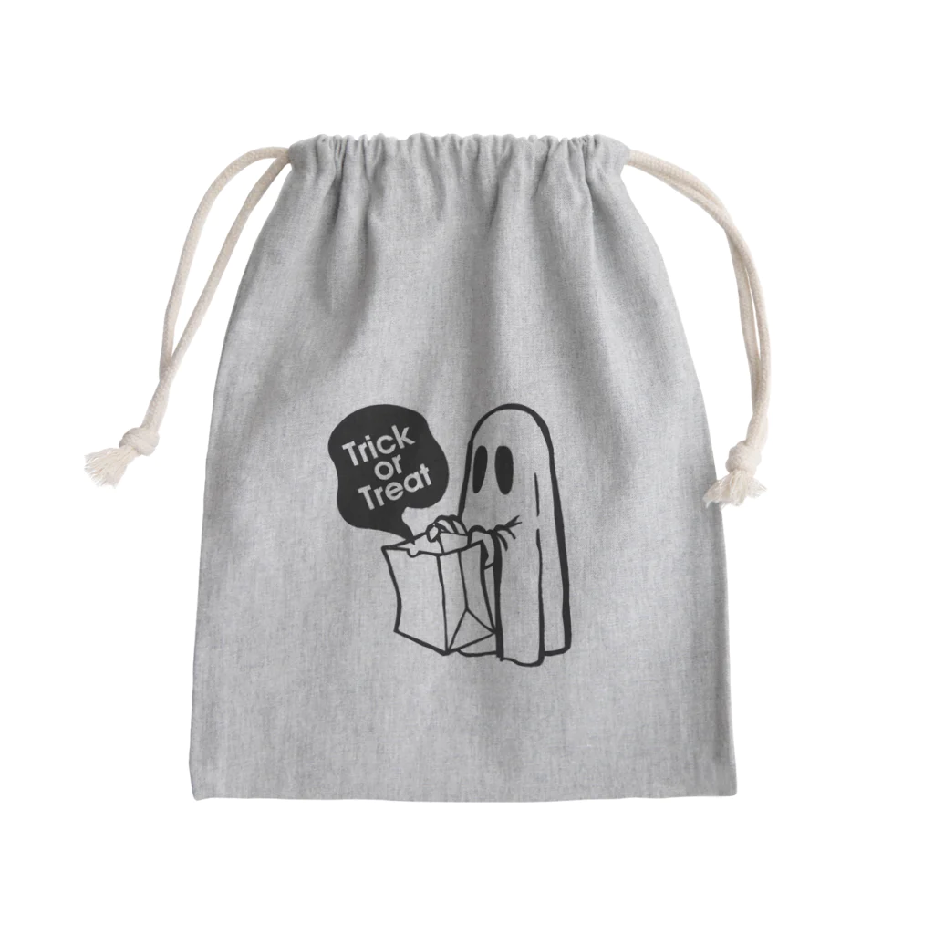 KNOCKのおばけくん Mini Drawstring Bag