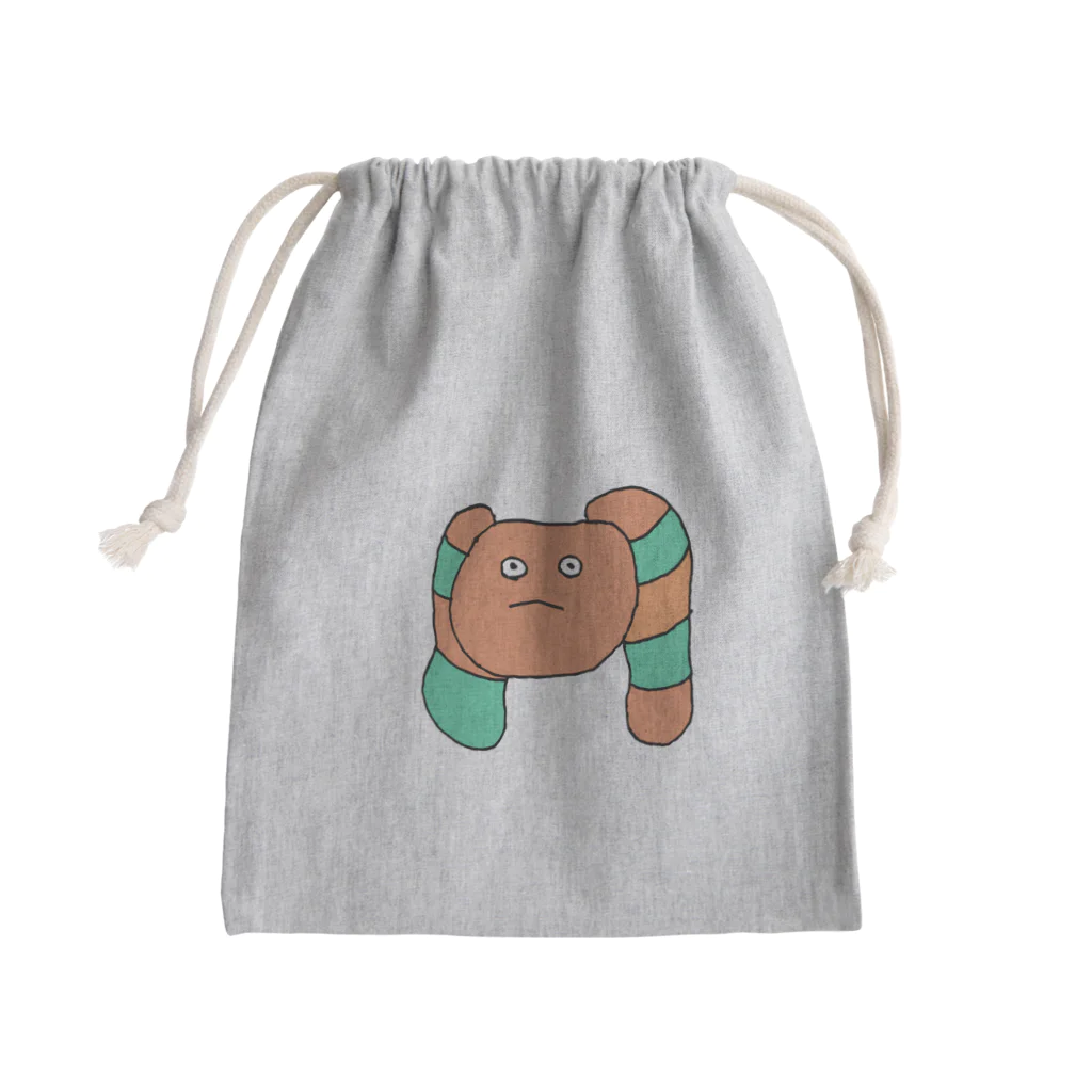 ぽむたむ君のともだちのぽむたむ君(オレンジ) Mini Drawstring Bag