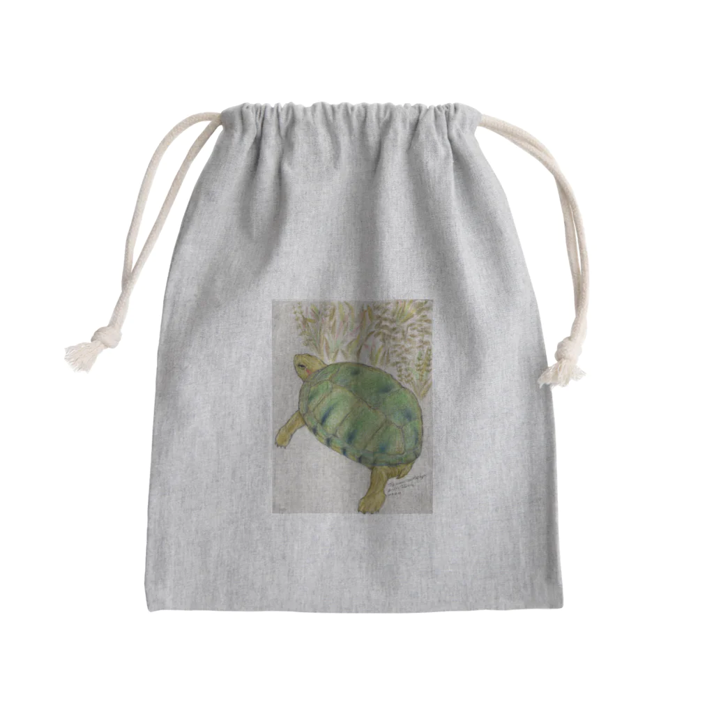 ねんこね。未来子のアカミミちゃん Mini Drawstring Bag