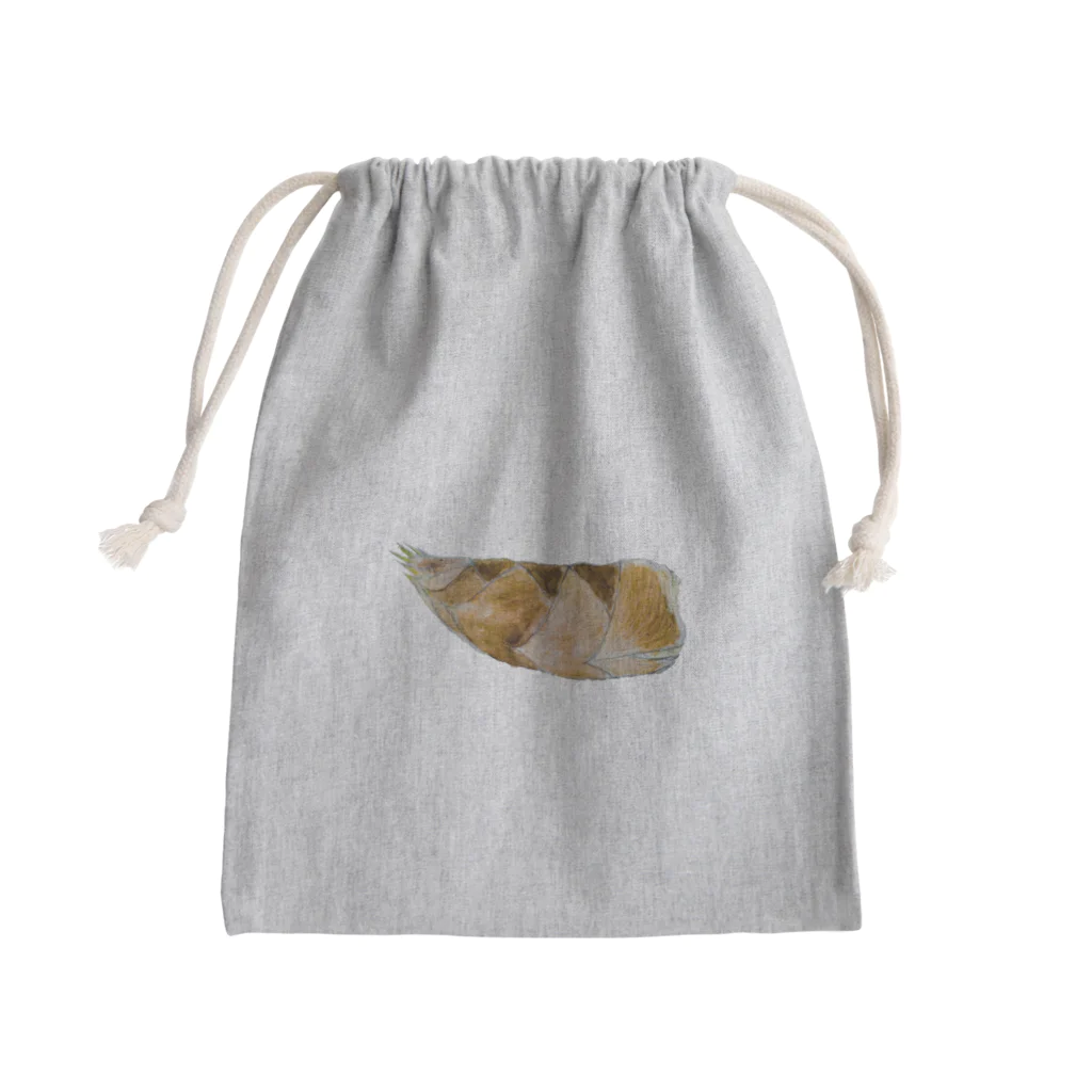 ゆずずショップのたけのこ Mini Drawstring Bag