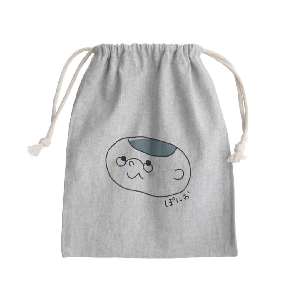 あまねのぽにおだお Mini Drawstring Bag