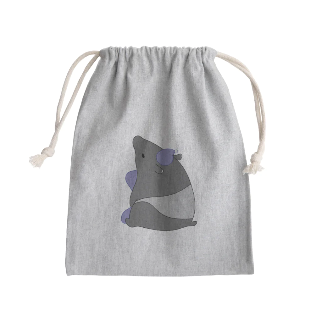 URANOSの夜更かしバクくん Mini Drawstring Bag