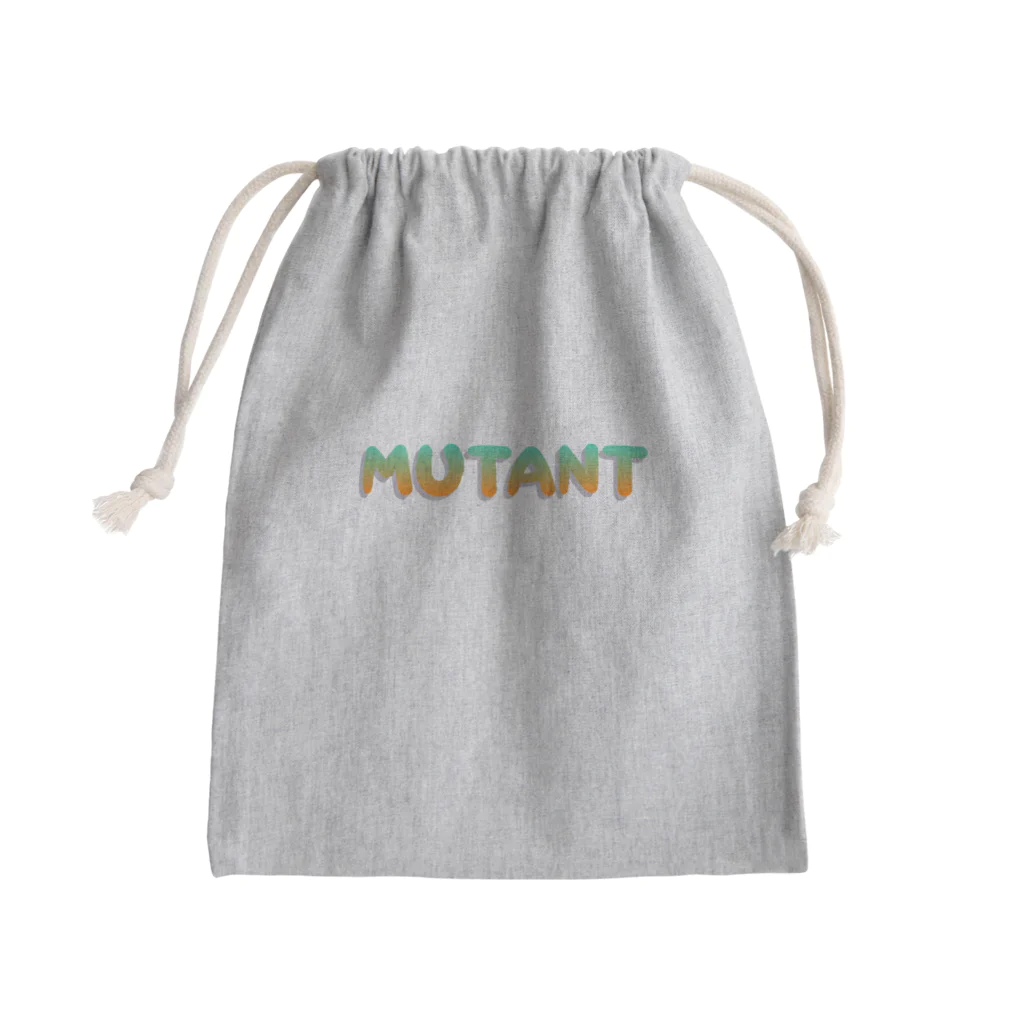 ムエックネのミュータント③ Mini Drawstring Bag