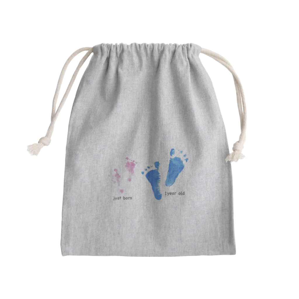 aopiccoroの成長の証👣 Mini Drawstring Bag